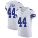 Trent Sieg Dallas Cowboys ＃44 Elite Men's White Vapor Untouchable Jersey