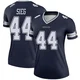 Trent Sieg Dallas Cowboys ＃44 Legend Women's Navy Jersey