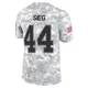 Trent Sieg Dallas Cowboys ＃44 Limited Men's Arctic Camo 2024 Salute to Service Jersey
