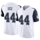 Trent Sieg Dallas Cowboys ＃44 Limited Men's White 2nd Alternate Vapor F.U.S.E. Jersey