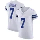 Trevon Diggs Dallas Cowboys ＃7 Elite Men's White Vapor Untouchable Jersey