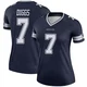 Trevon Diggs Dallas Cowboys ＃7 Legend Women's Navy Jersey