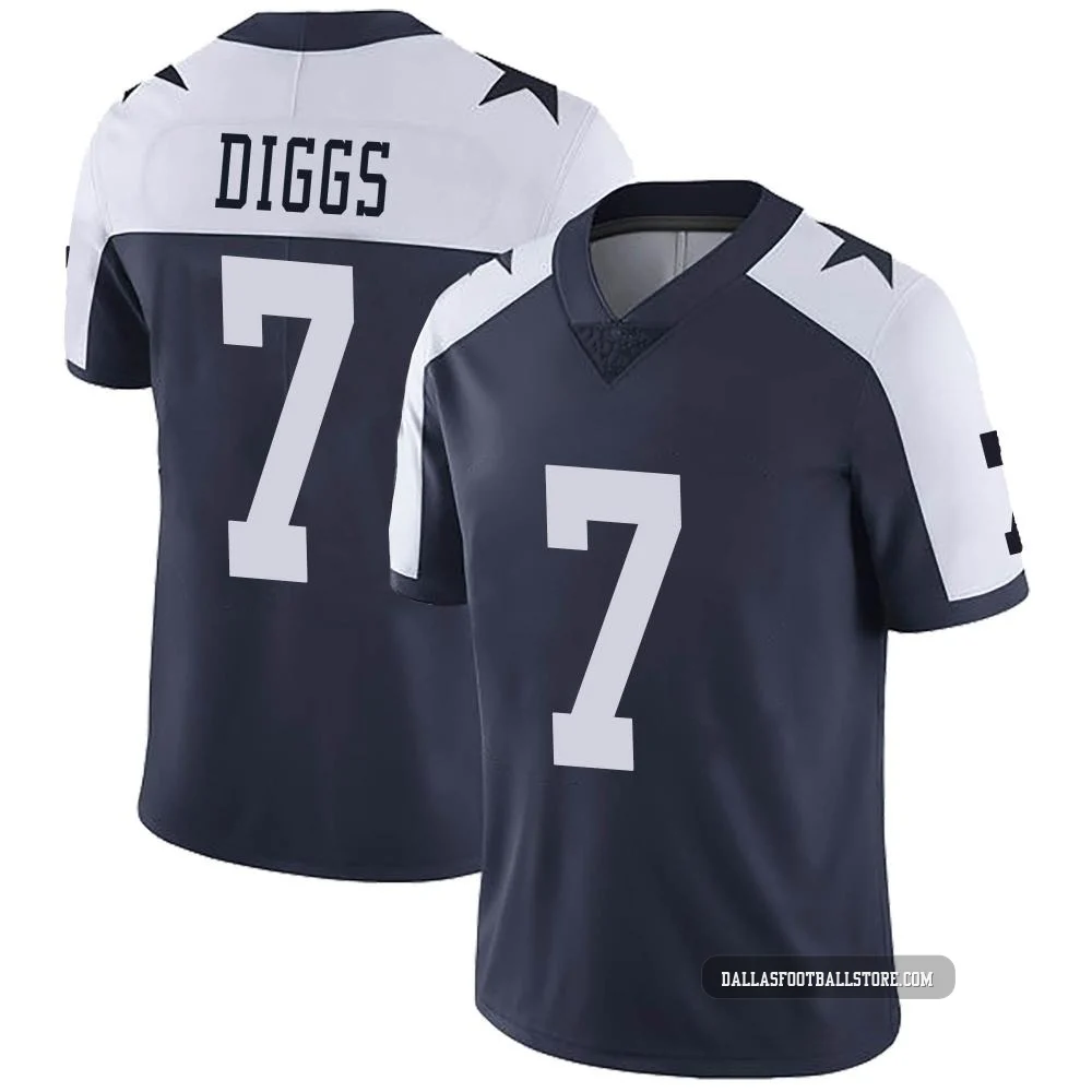 Trevon Diggs Dallas Cowboys ＃7 Limited Men's Navy Alternate Vapor Untouchable Jersey