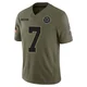 Trevon Diggs Dallas Cowboys ＃7 Limited Men's Olive 2025 Salute to Service Jersey