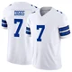 Trevon Diggs Dallas Cowboys ＃7 Limited Men's White Vapor F.U.S.E. Jersey