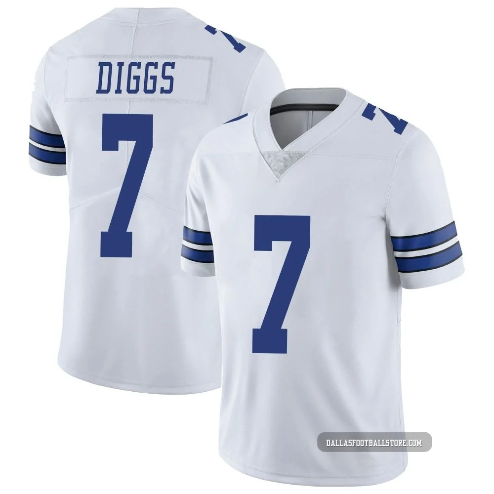 Trevon Diggs Dallas Cowboys ＃7 Limited Men's White Vapor Untouchable Jersey