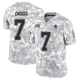 Trevon Diggs Dallas Cowboys ＃7 Limited Youth Arctic Camo 2024 Salute to Service Jersey