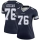 Trevor Keegan Dallas Cowboys ＃76 Legend Women's Navy Jersey