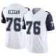 Trevor Keegan Dallas Cowboys ＃76 Limited Men's White 2nd Alternate Vapor F.U.S.E. Jersey