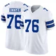 Trevor Keegan Dallas Cowboys ＃76 Limited Youth White Vapor F.U.S.E. Jersey