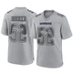Tyler Booker Dallas Cowboys ＃52 Game Youth Gray Atmosphere Fashion Jersey
