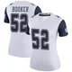 Tyler Booker Dallas Cowboys ＃52 Legend Women's White Color Rush Jersey