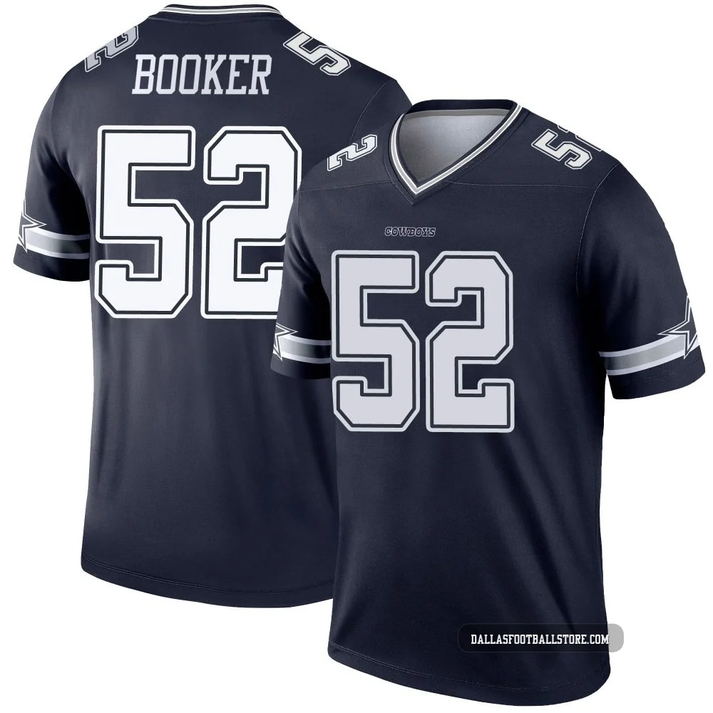 Tyler Booker Dallas Cowboys ＃52 Legend Youth Navy Jersey