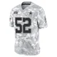 Tyler Booker Dallas Cowboys ＃52 Limited Men's Arctic Camo 2024 Salute to Service Jersey