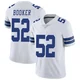 Tyler Booker Dallas Cowboys ＃52 Limited Men's White Vapor Untouchable Jersey