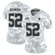 Tyler Booker Dallas Cowboys ＃52 Limited Women's Arctic Camo 2024 Salute to Service Jersey
