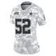 Tyler Booker Dallas Cowboys ＃52 Limited Women's Arctic Camo 2024 Salute to Service Jersey