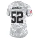 Tyler Booker Dallas Cowboys ＃52 Limited Women's Arctic Camo 2024 Salute to Service Jersey