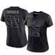 Tyler Booker Dallas Cowboys ＃52 Limited Women's Black Reflective Jersey