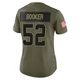 Tyler Booker Dallas Cowboys ＃52 Limited Women's Olive 2025 Salute to Service Jersey
