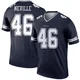 Tyler Neville Dallas Cowboys ＃46 Legend Youth Navy Jersey
