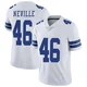 Tyler Neville Dallas Cowboys ＃46 Limited Men's White Vapor Untouchable Jersey