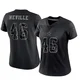 Tyler Neville Dallas Cowboys ＃46 Limited Women's Black Reflective Jersey