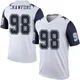 Tyrone Crawford Dallas Cowboys ＃98 Legend Men's White Color Rush Jersey