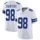Tyrone Crawford Dallas Cowboys ＃98 Limited Men's White Vapor Untouchable Jersey