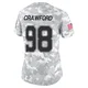 Tyrone Crawford Dallas Cowboys ＃98 Limited Women's Arctic Camo 2024 Salute to Service Jersey
