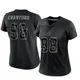 Tyrone Crawford Dallas Cowboys ＃98 Limited Women's Black Reflective Jersey