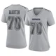 Zack Martin Dallas Cowboys ＃70 Game Women's Gray Atmosphere Fashion Jersey