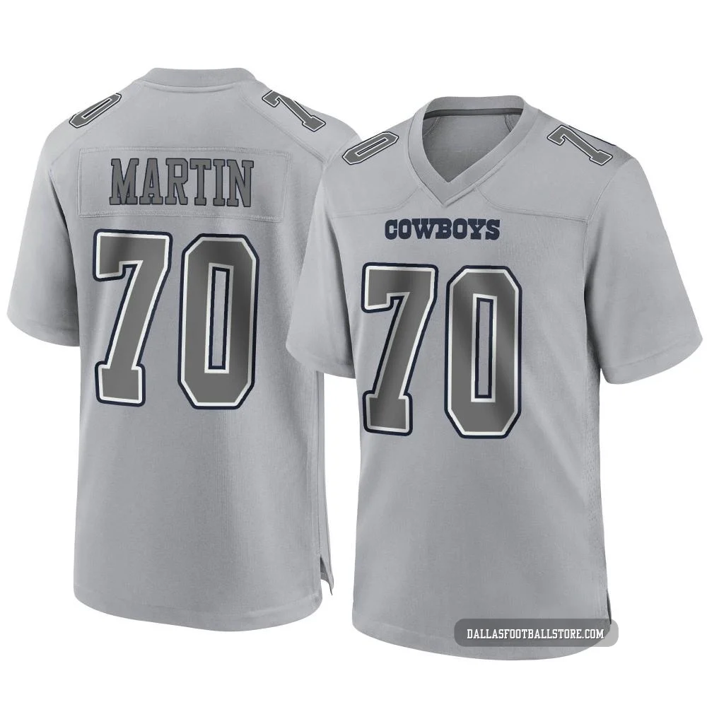 Zack Martin Dallas Cowboys ＃70 Game Youth Gray Atmosphere Fashion Jersey
