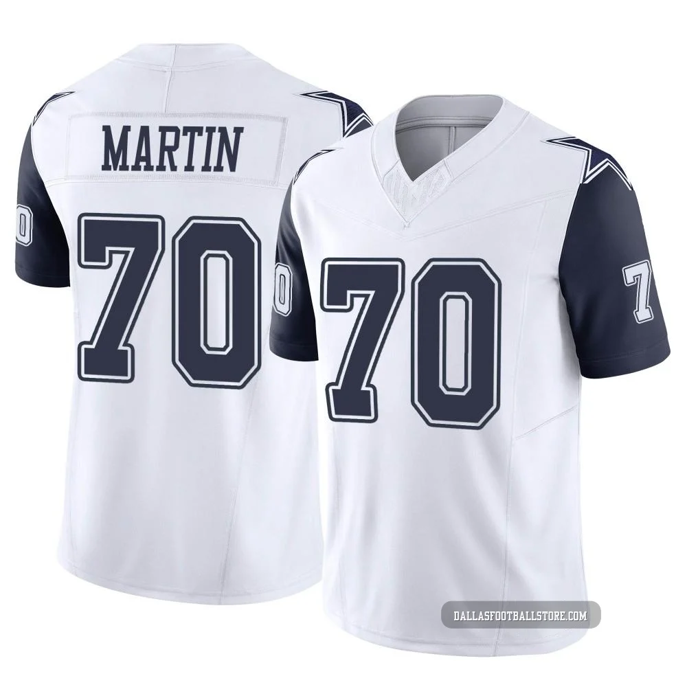 Zack Martin Dallas Cowboys ＃70 Limited Men's White 2nd Alternate Vapor F.U.S.E. Jersey