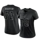 Zack Martin Dallas Cowboys ＃70 Limited Women's Black Reflective Jersey
