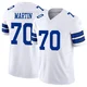 Zack Martin Dallas Cowboys ＃70 Limited Youth White Vapor F.U.S.E. Jersey