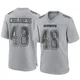 Zion Childress Dallas Cowboys ＃48 Game Men's Gray Atmosphere Fashion Jersey