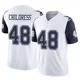 Zion Childress Dallas Cowboys ＃48 Limited Men's White 2nd Alternate Vapor F.U.S.E. Jersey